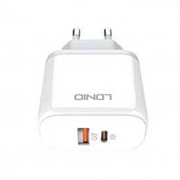 Wall charger LDNIO A2526C USB, USB-C 45W + USB-C Cable