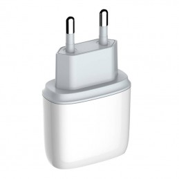 Wall charger LDNIO A2424C USB, USB-C 20W + USB-C - USB-C Cable