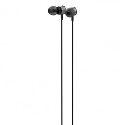 LDNIO HP04 wired earbuds, 3.5mm jack (black)