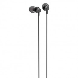 LDNIO HP06 wired earbuds, 3.5mm jack (black)