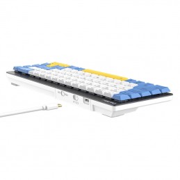 Mechanical keyboard Dareu EK868  Bluetooth (white-blue-yellow)