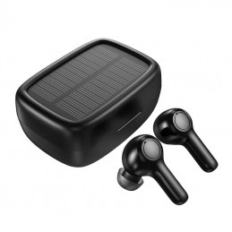 Headphones TWS Choetech Solar sport (black)