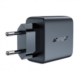 Wall charger Acefast A49 2x USB-C, 35W PD (black)