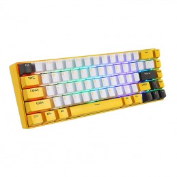 Mechanical gaming keyboard Motospeed BK67 Bluetooth (yellow)