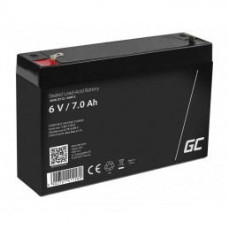 Rechargeable battery AGM 6V 7Ah Maintenancefree for UPS ALARM