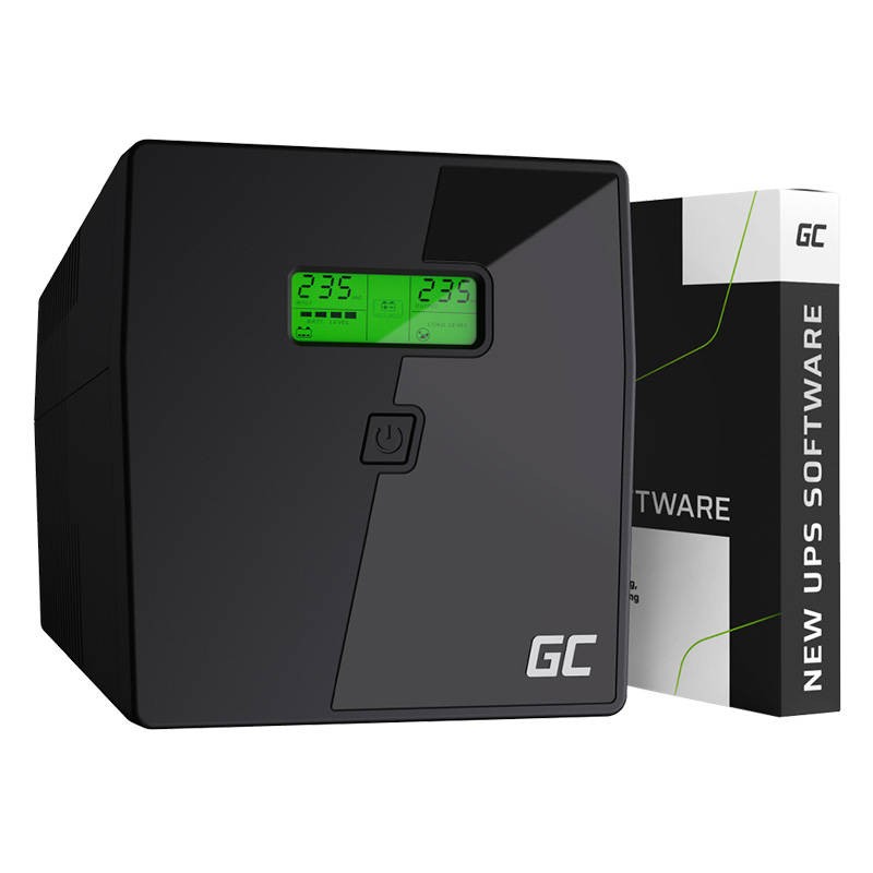 Uninterruptible power supply UPS Green Cell 1000VA 600W Power Proof