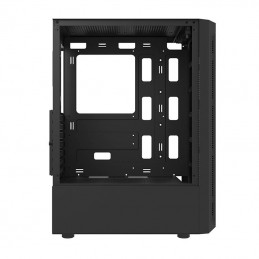 Computer Case Darkflash DK300M Micro-ATX with 3 fans (Black)