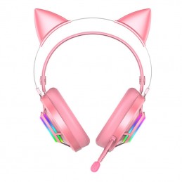 Gaming headphones Dareu EH469 USB RGB (pink)