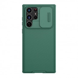 Nillkin CamShield Pro case for Samsung Galaxy S22 Ultra (deep green)