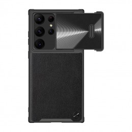 Nillkin CamShield Leather case for Samsung Galaxy S23 Ultra (black)