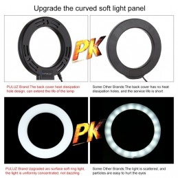 Ring LED lamp Puluz with adjustable base PU391