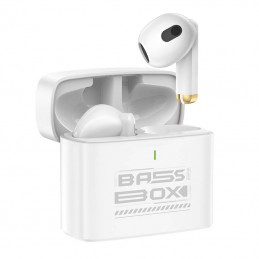 Wireless earphones TWS Subwoofer Foneng BL128 (white)