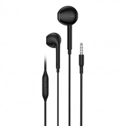 Inclined in-ear remote earphones Foneng EP100 (black)