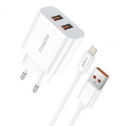 Dual USB charger Foneng EU45 iPhone