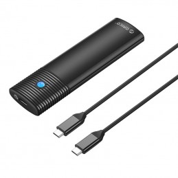 M.2 NVMe External Enclosure, Orico PWM2-G2-BK-EP, USB-C, 10Gbps (Black)