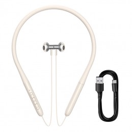 Neckband Magnetic Sport Earphones Baseus Bowie P1 (creamy-white)