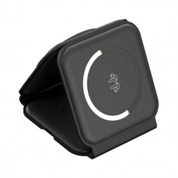 Choetech T588-F 3in1 Magnetic Wireless Charger 15W (black)