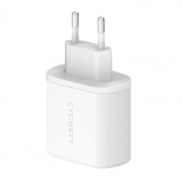 Wall charger Cygnett 2x USB-C 35W (white)