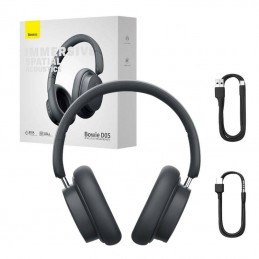 Baseus Bowie D05 Wireless headphones Bluetooth 5.3, ANC (grey)